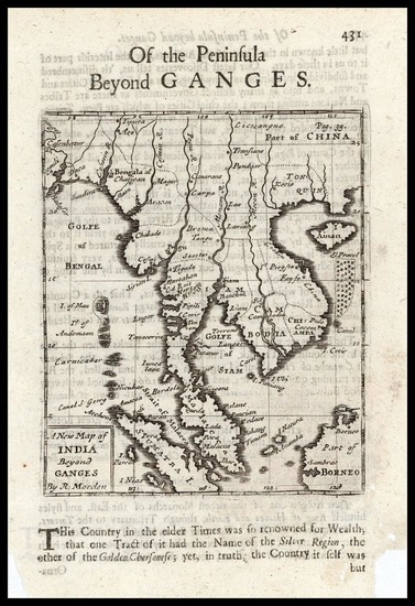 60-Asia, India and Southeast Asia Map By Robert Morden