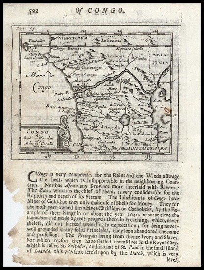 3-Africa and South Africa Map By Robert Morden