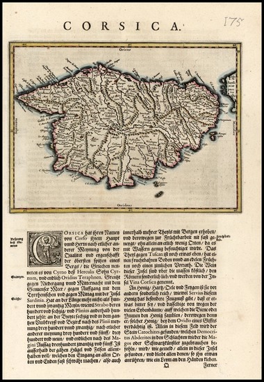 4-Europe, France and Balearic Islands Map By Willem Janszoon Blaeu