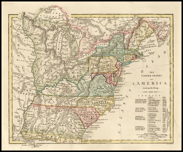 79-United States and Southeast Map By Robert Wilkinson