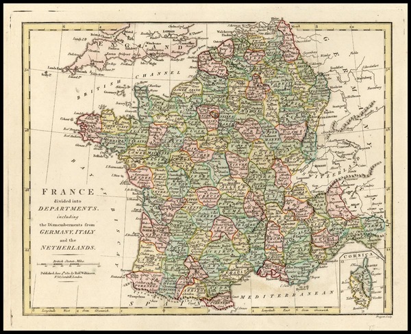 11-Europe and France Map By Robert Wilkinson