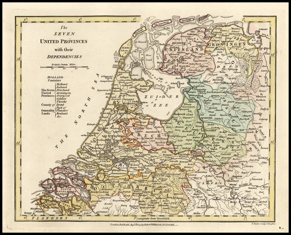 99-Europe and Netherlands Map By Robert Wilkinson