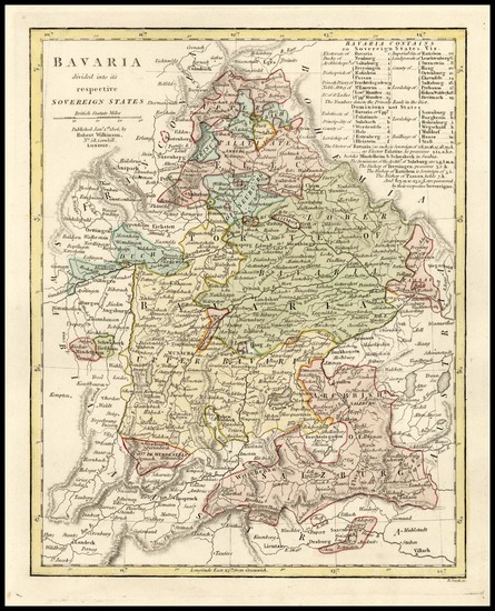 45-Europe and Germany Map By Robert Wilkinson