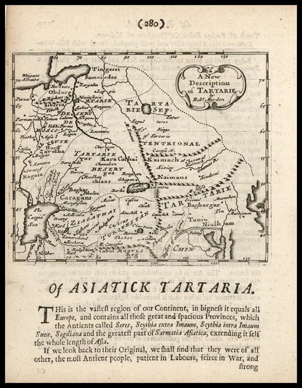 73-Asia, India, Central Asia & Caucasus and Russia in Asia Map By Robert Morden