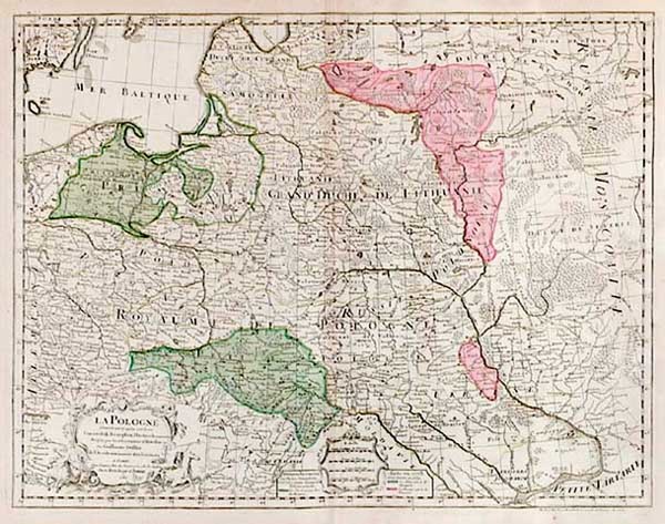 17-Europe and Poland Map By Jean André Dezauche