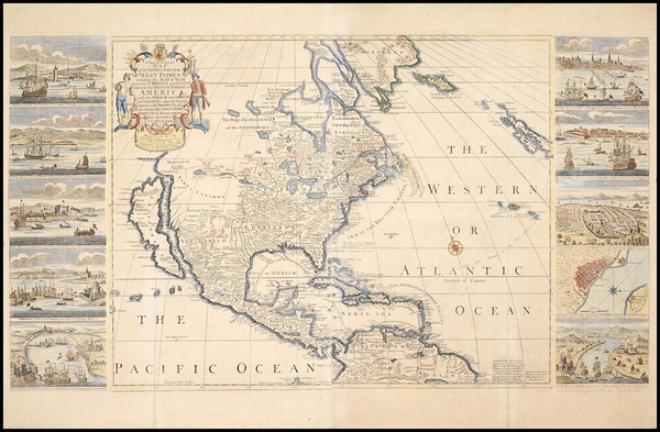 97-United States and North America Map By Henry Overton