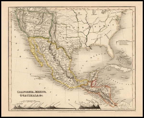 11-Texas, Southwest, Rocky Mountains and California Map By Thomas Milner