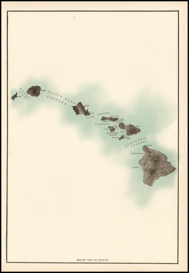 76-Hawaii and Hawaii Map By Rand McNally & Company