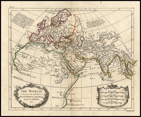 51-World, World, Africa and Africa Map By Richard William Seale