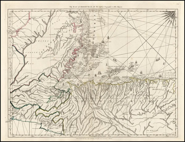 19-Mexico and Central America Map By Thomas Jefferys