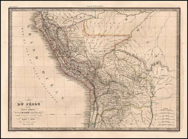 5-South America Map By Alexandre Emile Lapie
