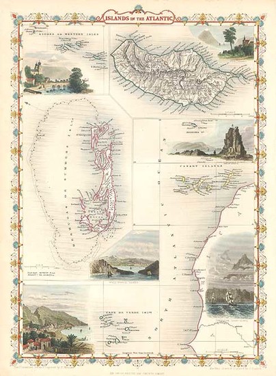76-Caribbean Map By John Tallis