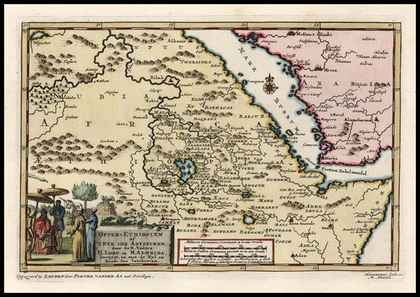 9-Middle East and North Africa Map By Pieter van der Aa