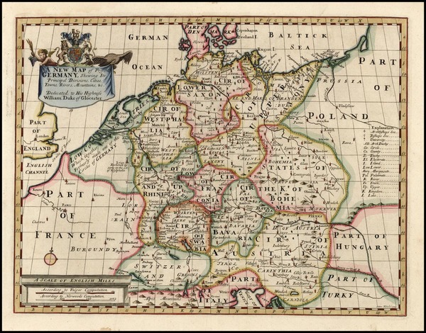 47-Europe and Germany Map By Edward Wells