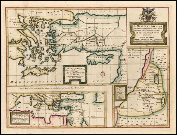 95-Europe, Mediterranean, Asia, Holy Land, Turkey & Asia Minor and Balearic Islands Map By Edw