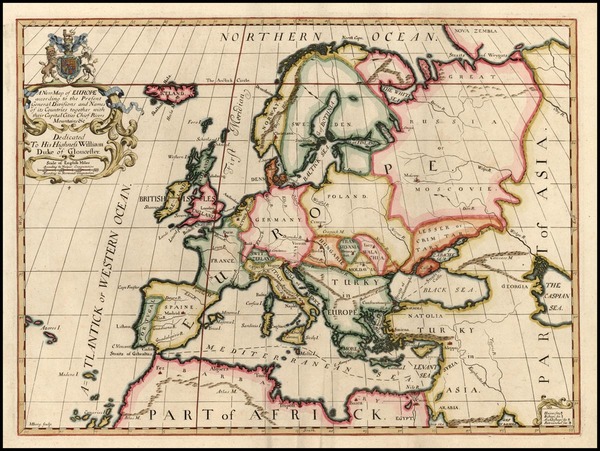 75-Europe and Europe Map By Edward Wells