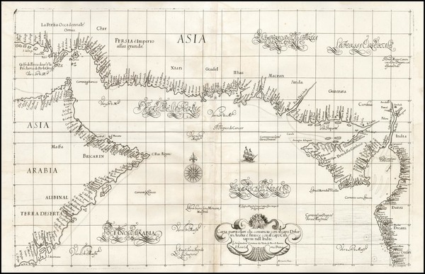 58-India and Middle East Map By Robert Dudley