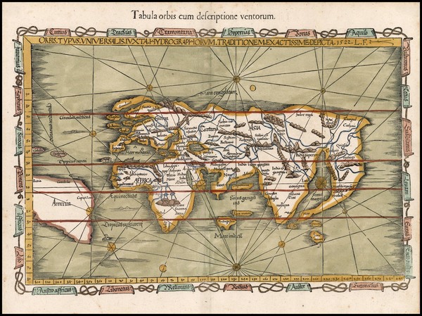 72-World and World Map By Lorenz Fries