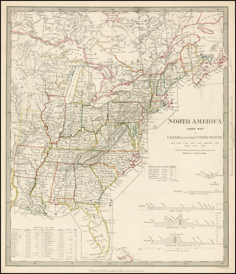 76-United States and Canada Map By SDUK