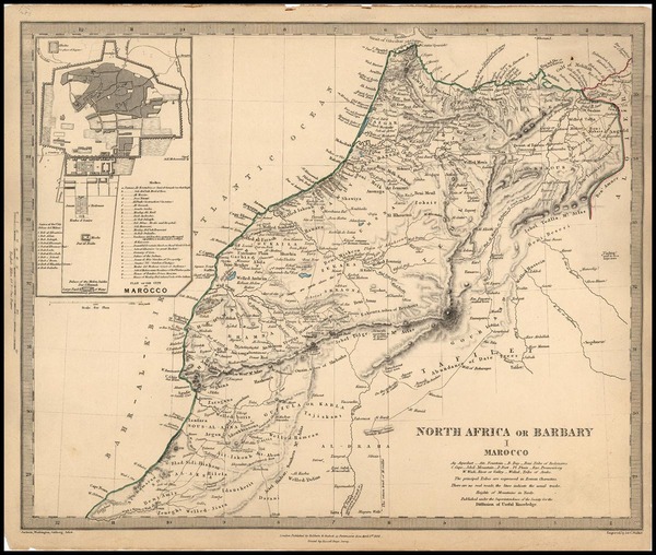 74-Africa and North Africa Map By SDUK