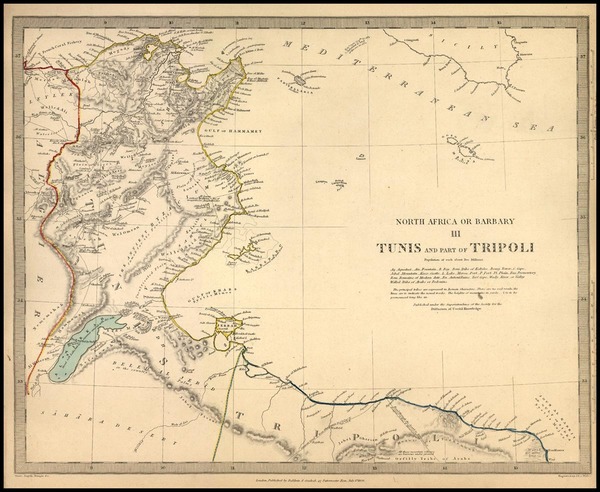 97-Africa and North Africa Map By SDUK