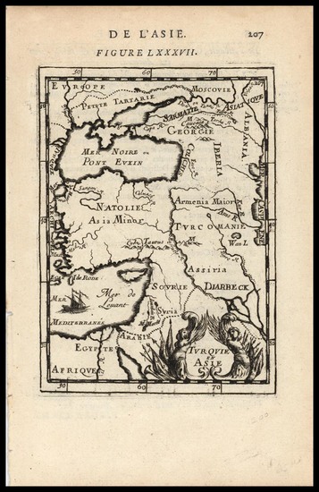 83-Balkans, Turkey, Turkey & Asia Minor and Greece Map By Alain Manesson Mallet