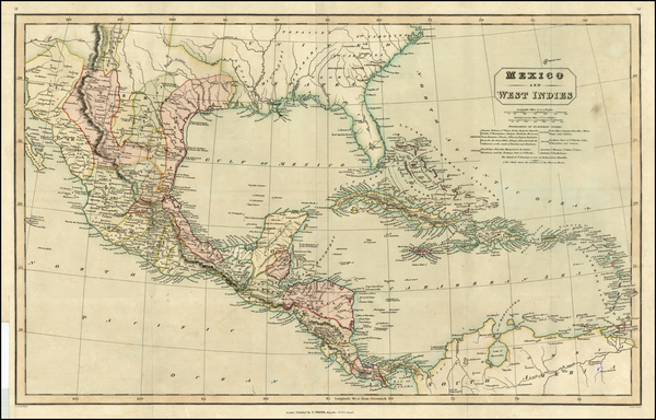 4-South, Southeast, Texas and Caribbean Map By Charles Smith