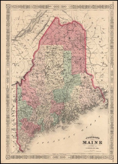 61-New England Map By 