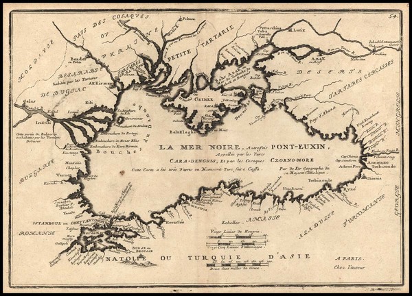74-Europe, Russia, Ukraine, Turkey, Asia and Turkey & Asia Minor Map By Nicolas de Fer