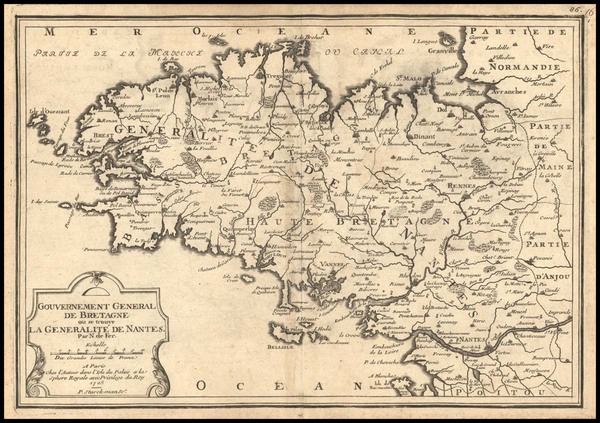 1-Europe and France Map By Nicolas de Fer