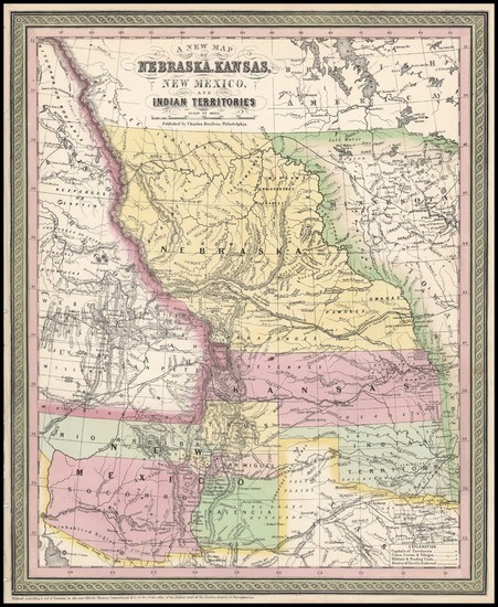 87-Midwest, Plains, Southwest and Rocky Mountains Map By Charles Desilver