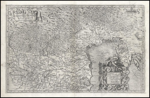 7-Europe and Italy Map By Giovanni Antonio Magini