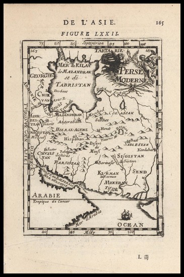 75-Asia, Central Asia & Caucasus and Middle East Map By Alain Manesson Mallet