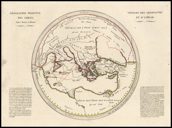 86-Europe, Europe, Turkey, Mediterranean, Asia and Turkey & Asia Minor Map By Conrad Malte-Bru