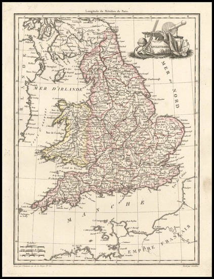 100-Europe and British Isles Map By Conrad Malte-Brun