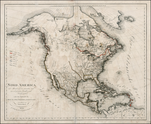 16-Polar Maps, United States and North America Map By Martin Hartl