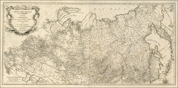 27-Europe, Russia, Asia, Central Asia & Caucasus and Russia in Asia Map By Franz Anton Schraem