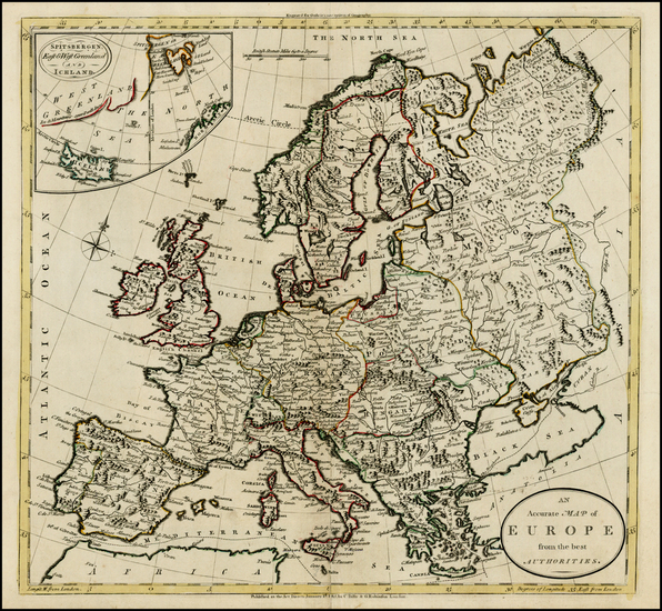 77-Europe and Europe Map By William Guthrie