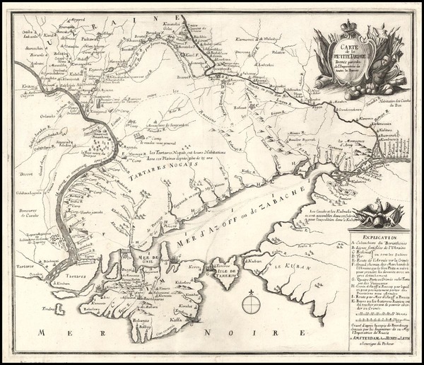 33-Europe and Russia Map By Hendrick De Leth