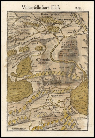 48-Europe, Russia, Asia, Central Asia & Caucasus and Russia in Asia Map By Sebastian Munster