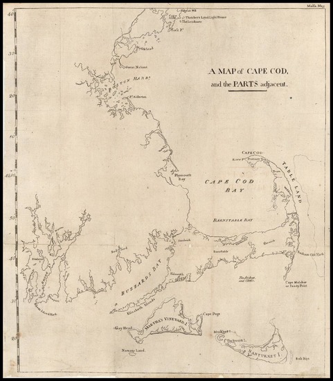 29-New England Map By Isaiah Thomas  &  Ebenezer T. Andrews