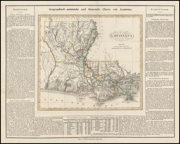 31-South Map By Carl Ferdinand Weiland