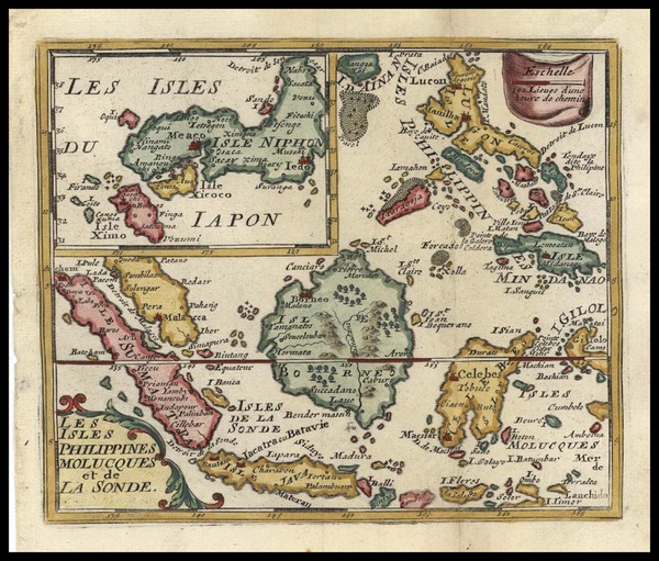 31-Asia, Japan, Southeast Asia and Philippines Map By Don Francisco De Afferden