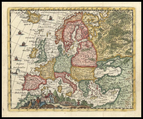 51-Europe and Europe Map By Don Francisco De Afferden