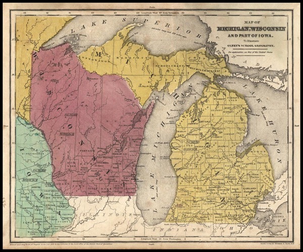 90-Midwest Map By D.F. Robinson