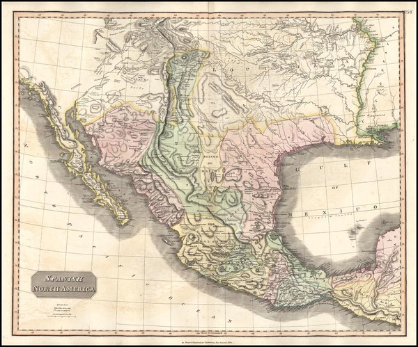 15-Texas, Plains, Southwest and Mexico Map By John Thomson