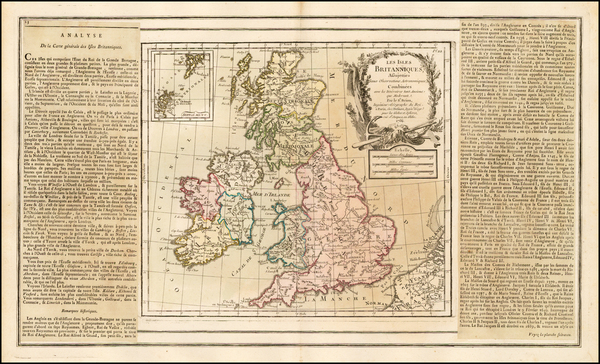 29-British Isles Map By Louis Brion de la Tour