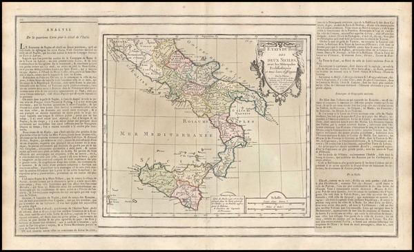 15-Europe, Italy and Balearic Islands Map By Louis Brion de la Tour