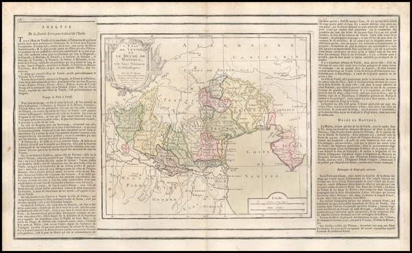 83-Europe and Italy Map By Louis Brion de la Tour