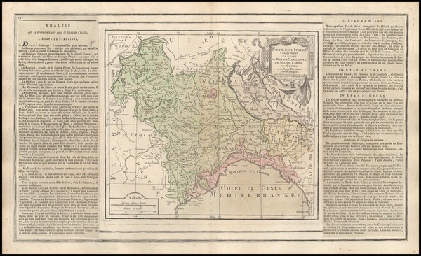 13-Europe and Italy Map By Louis Brion de la Tour